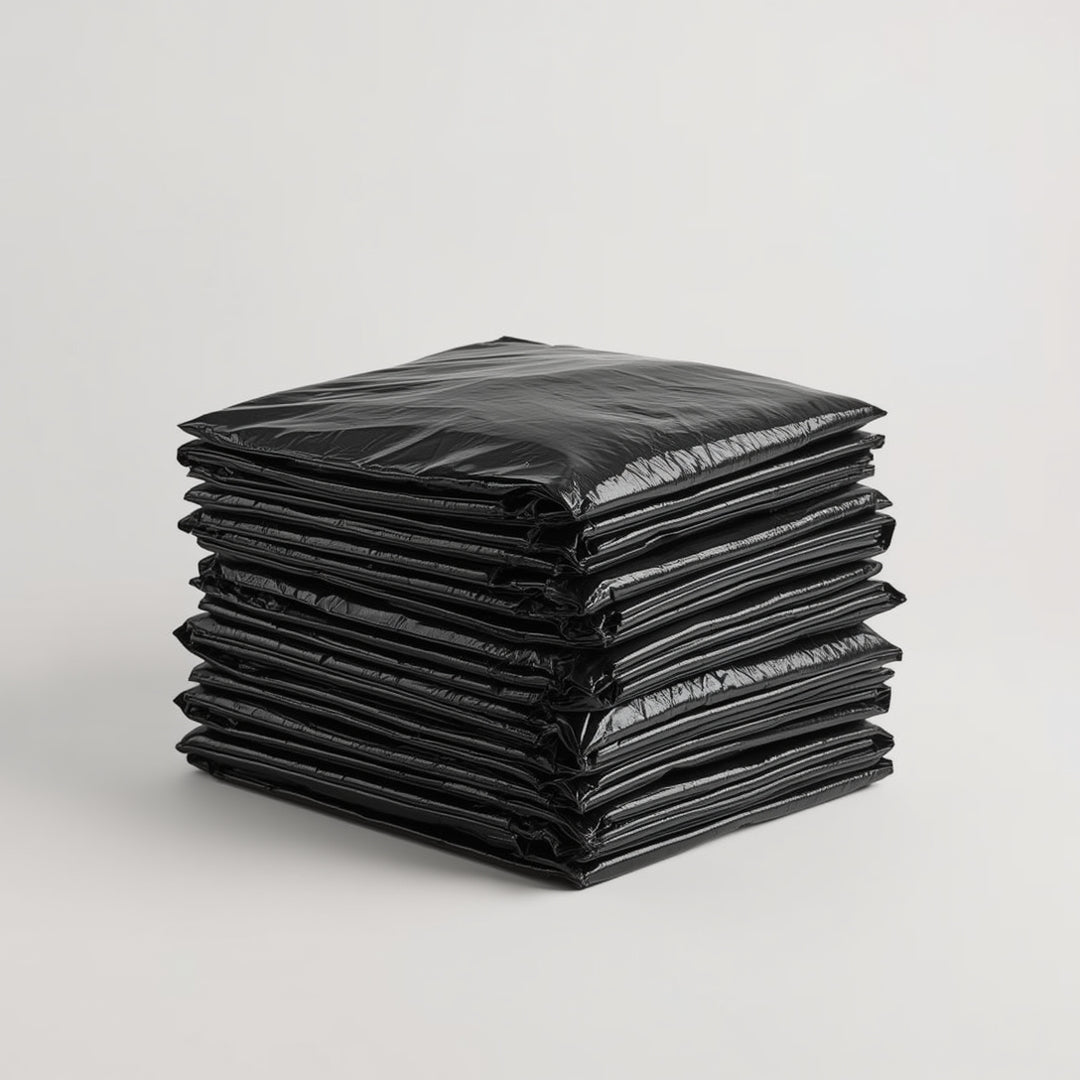 Bolsa Jumbo Gruesa Negra 34x42″ – Paquete x25
