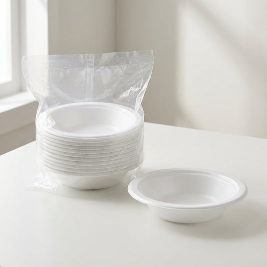 Plato Icopor Hondo Blanco – Ideal Sancocho (12 a 25 cm