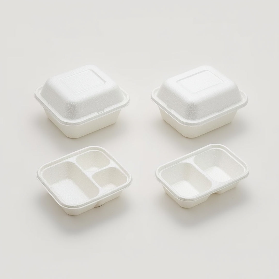 Portacomidas Icopor con Tapa – 1, 2 y 3 Puestos